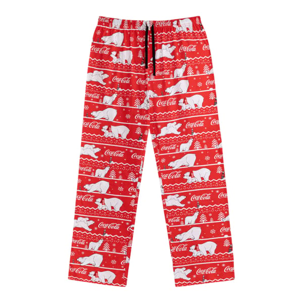 Coca-Cola Dam/Dam Logotyp Kortärmad Lång Pyjamas Set M Grå Grey/Red M