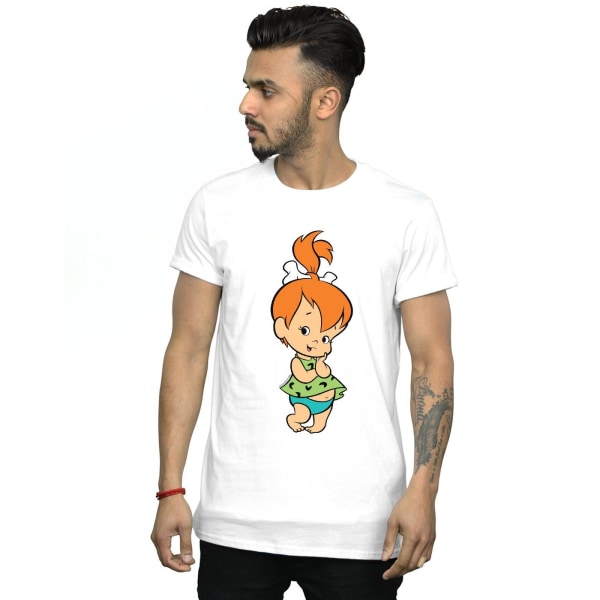The Flintstones Herr Pebbles Flintstone T-shirt 3XL Vit White 3XL