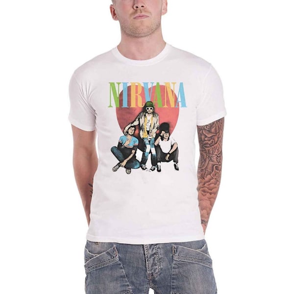 Nirvana Unisex Vuxen Trapper Hat Bomull T-Shirt M Vit White M