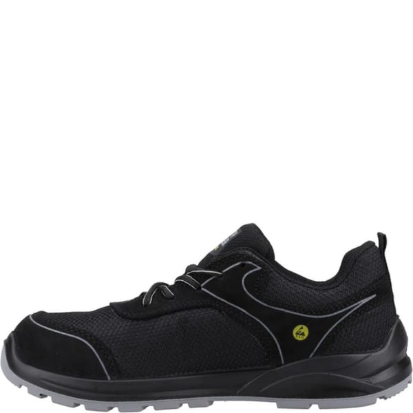 Safety Jogger Mens Cador Safety Shoes 12 UK Black Black 12 UK