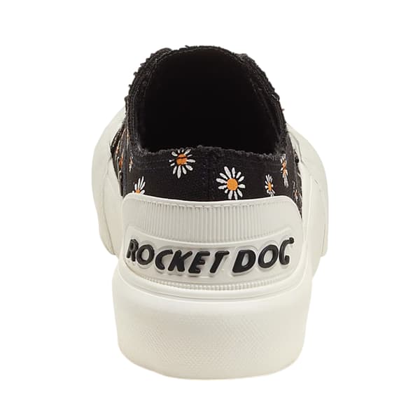 Rocket Dog Jazzin Monroe Daisy Canvas Träningsskor för damer 4 Black 4 UK