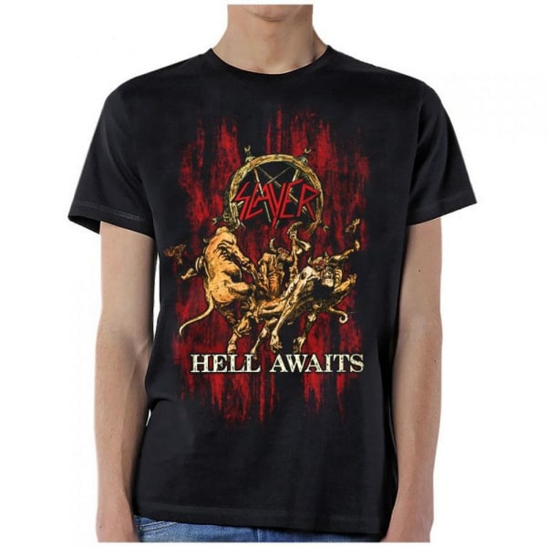 Slayer Unisex Vuxen Hell Awaits T-shirt S Svart Black S