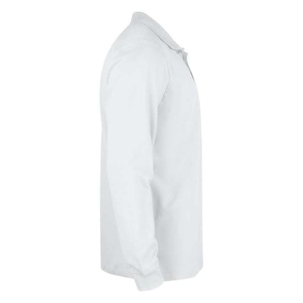 Clique Herr Klassisk Lincoln Långärmad Pikétröja M Vit White M