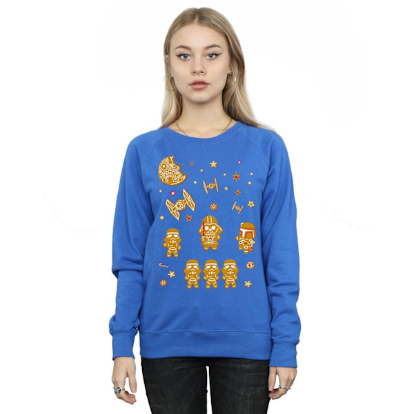 Star Wars Dam/Damer Gingerbread Empire Sweatshirt S Royal B Royal Blue S