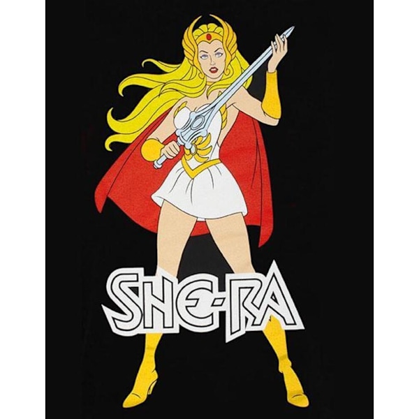 Masters Of The Universe Dam/Kvinnor Princess Of Power She-Ra Black S