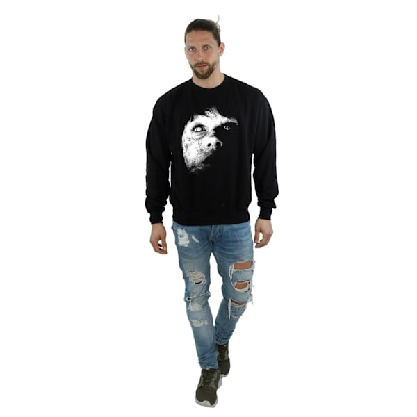 The Exorcist Mens Regan Demon Face Sweatshirt XXL Svart Black XXL