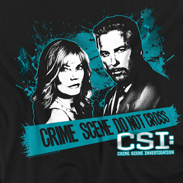 CSI Herr Cross the Line T-Shirt XXL Svart Black XXL