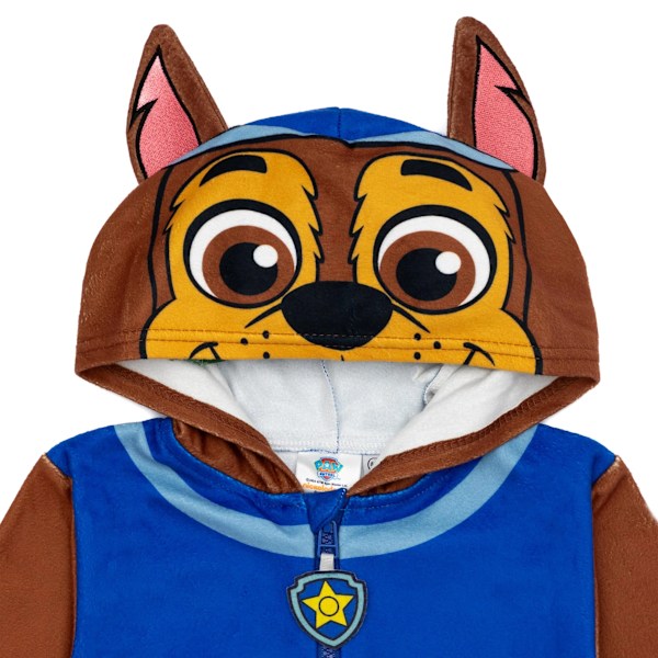 Paw Patrol Barnkläder/Barn Chase All-In-One Nattkläder 6-7 År Blue/Brown/Yellow 6-7 Years