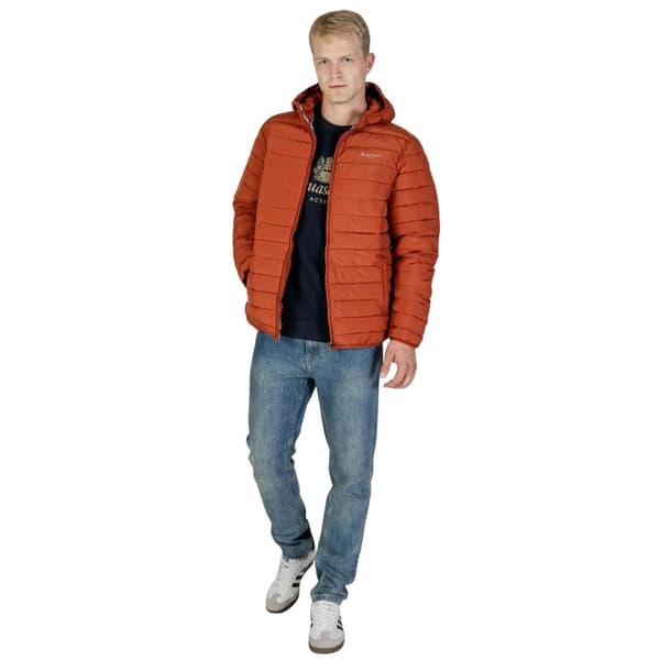 Aquascutum Herr Active Vadderad Jacka XXL Rostorange Rust Orange XXL