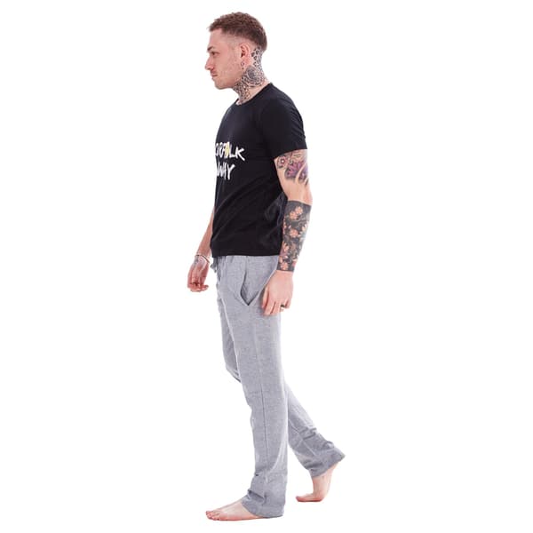 Norfolk & Way Herr Nyhet Pyjamasset M Svart/Grå Black/Grey M