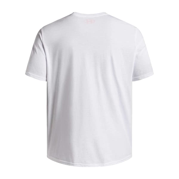 Under Armour Herr Foundation Updates Gl Kortärmad T-shirt M White/Pink M