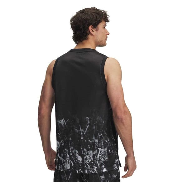 Under Armour Linne för män Curry M Svart/Vit Black/White M