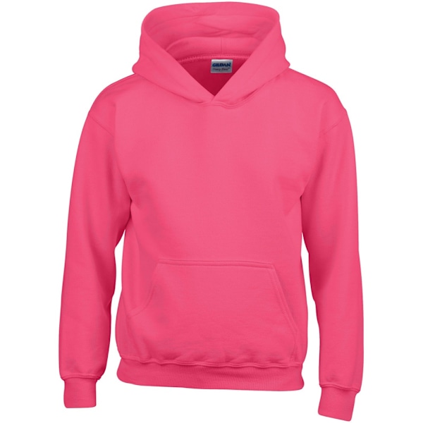 Gildan Heavy Blend Unisex Barn Hoodie Heliconia S