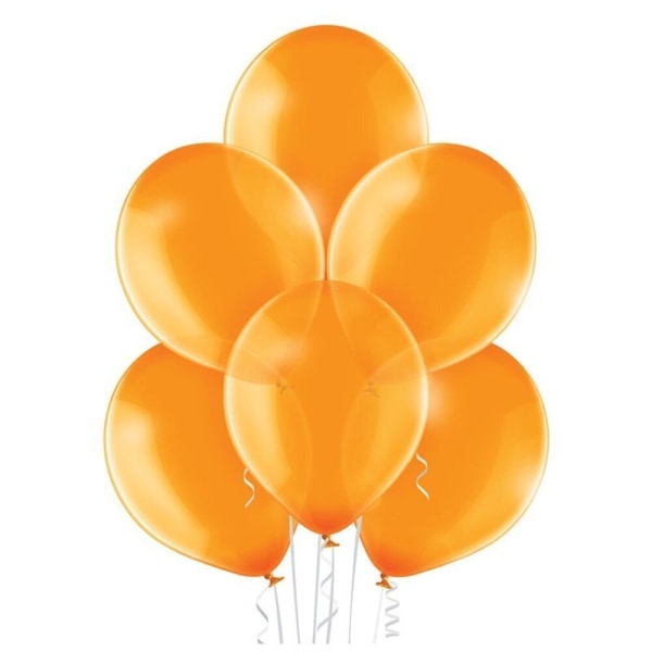 Belbal metallisk ballong (förpackning med 100) En one size orange Orange One Size