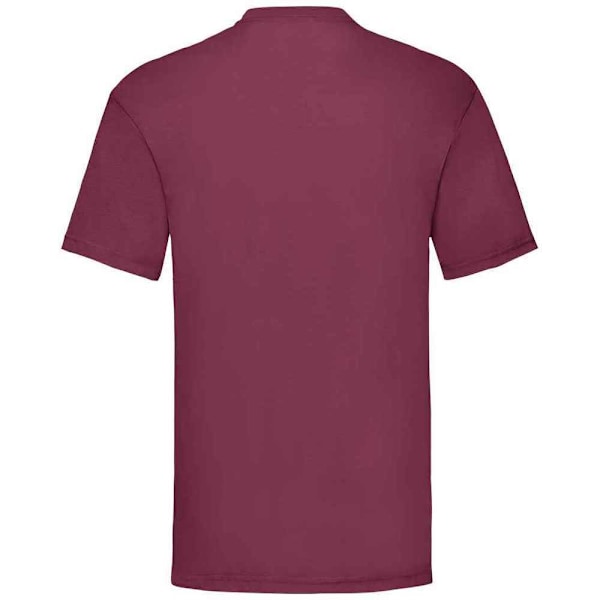 Fruit of the Loom Mens Valueweight T-Shirt XL Burgundy Burgundy XL