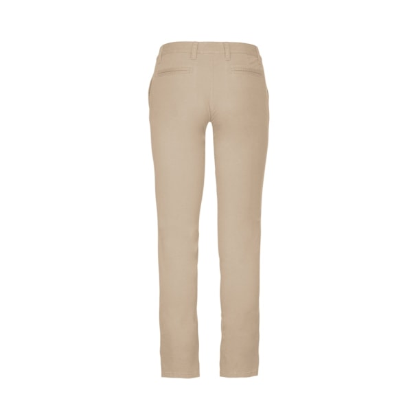 Kariban Dam/Dam Chino Byxor 8 UK Beige Beige 8 UK