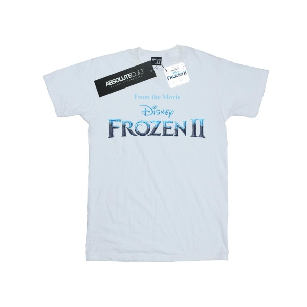 Disney Mens Frozen 2 Movie Logo T-Shirt XL Vit White XL