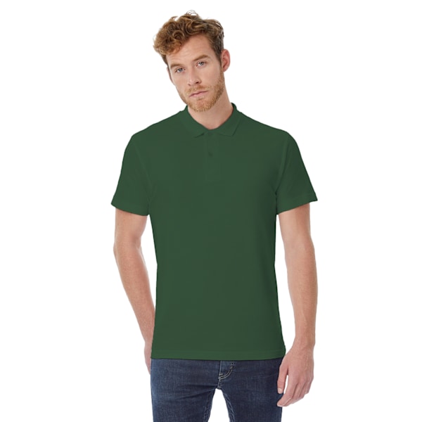 B&C ID.001 Herr Kortärmad Polotröja 4XL Flaskgön Bottle Green 4XL