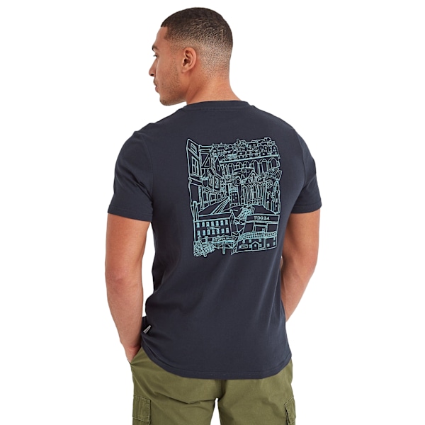TOG24 Herr Lunnon Luke Horton T-shirt L Mörk Indigo Dark Indigo L