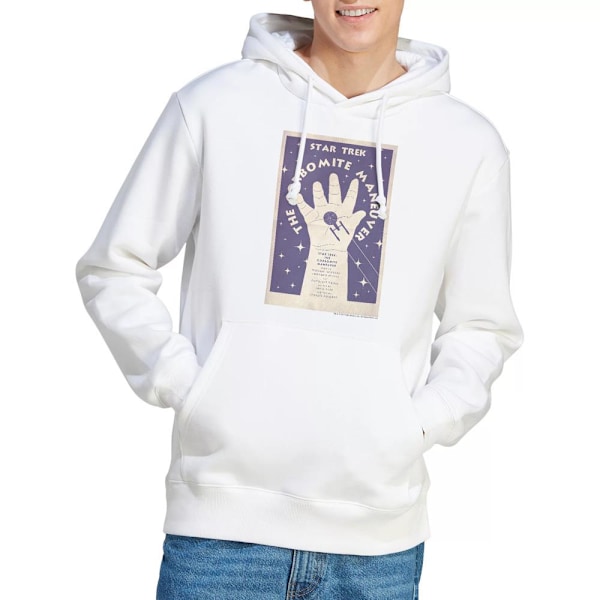 Star Trek Herr The Original Series Avsnitt 10 Hoodie S Vit White S