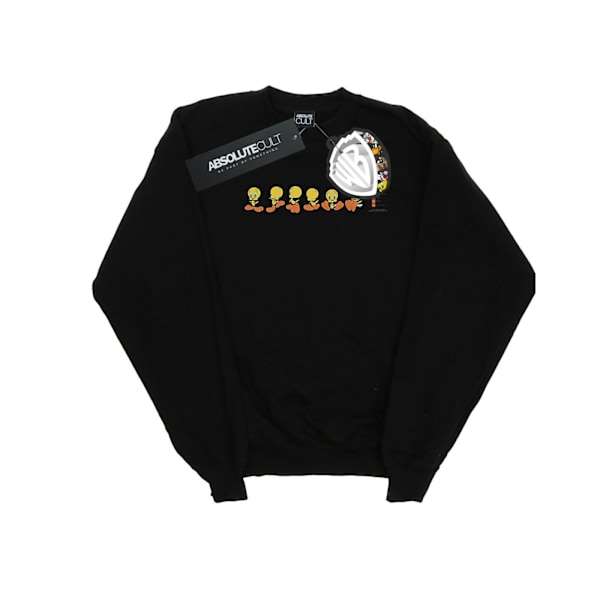 Looney Tunes Tweety Pie Färgkod Sweatshirt L Svart Black L