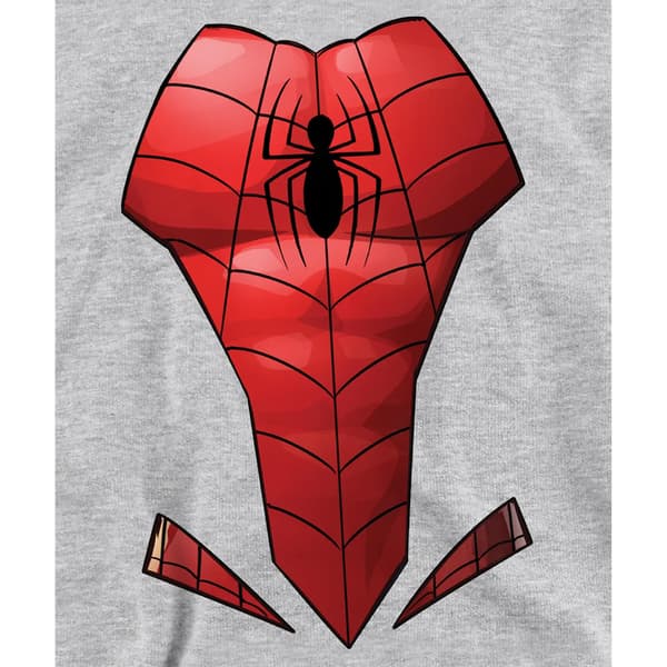 Spider-Man Barn/Barn Kostym Heather Pull Over Hoodie 12-1 Athletic Heather 12-13 Years