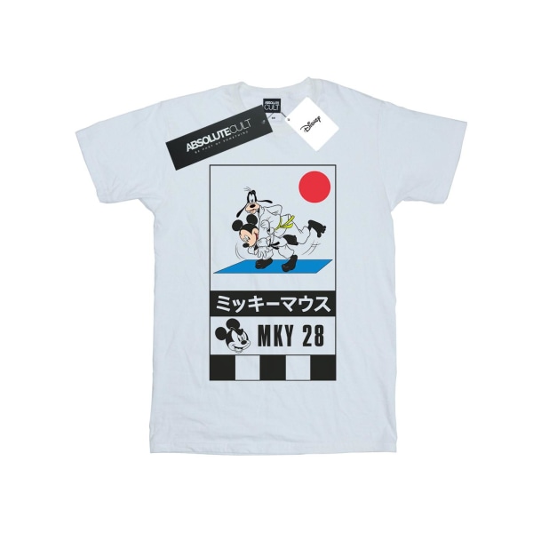 Disney Boys Mickey And Goofy Karate T-Shirt 5-6 Years White White 5-6 Years
