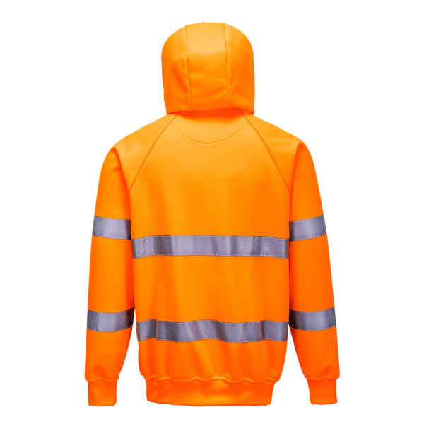 Portwest Hi-Vis Säkerhetshoodie för Herr 3XL Orange Orange 3XL