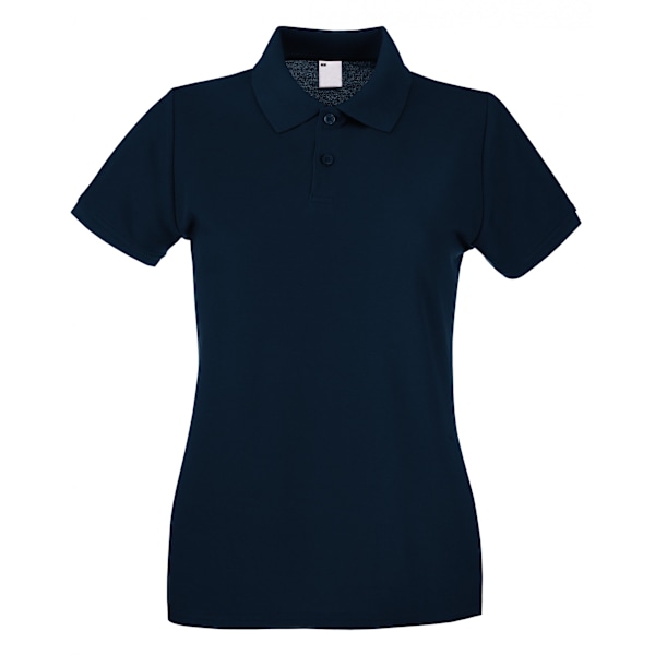 Fruit of the Loom Dam/Dam Lady Fit Kortärmad Polotröja Midnight Blue Large