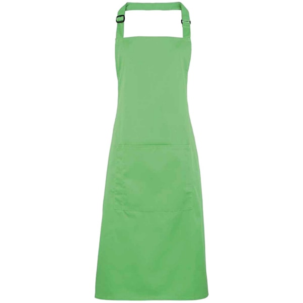 Premier Unisex Vuxen Färger Fickor Full Förkläde En Storlek Äpple G Apple Green One Size