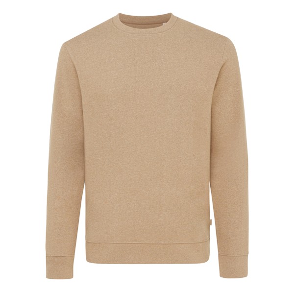 Iqoniq Unisex Vuxen Denali Återvunnen Bomull Ofärgad Sweatshirt XS Heather Brown XS