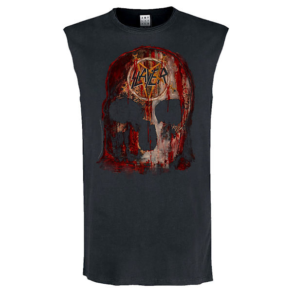 Amplified Herr World Sacrifice Slayer Ärmlös Tank Top L Cha Charcoal L