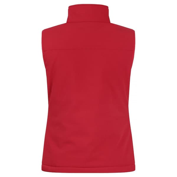 Clique Dam/Dam Softshell Paneler Gilet M Röd Red M