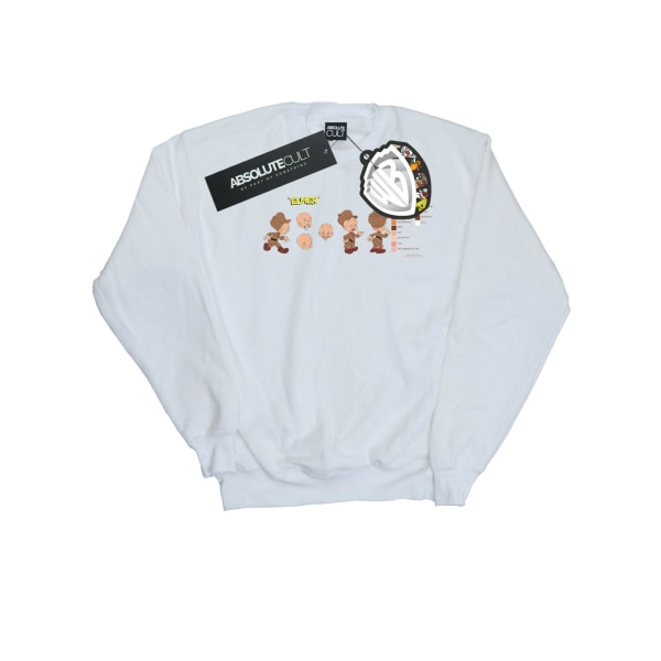 Looney Tunes Herr Elmer Fudd Färgkod Sweatshirt 4XL Vit White 4XL