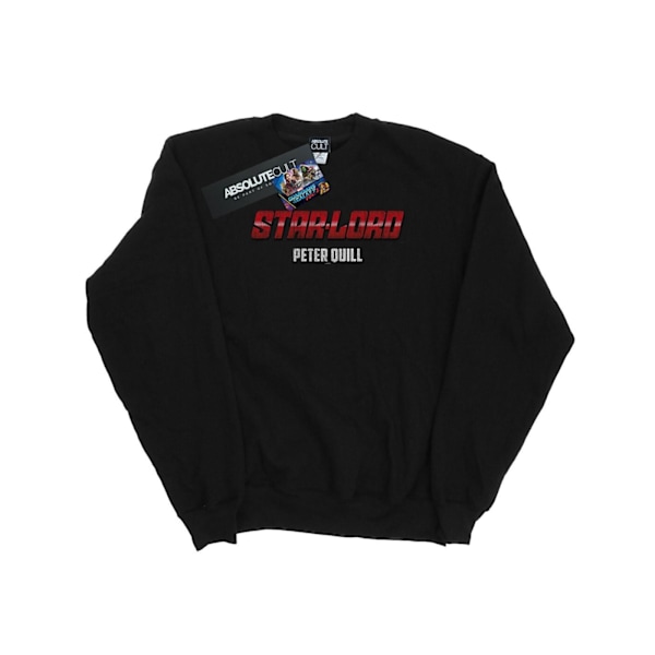 Marvel Herr Star Lord AKA Peter Quill Sweatshirt L Svart Black L