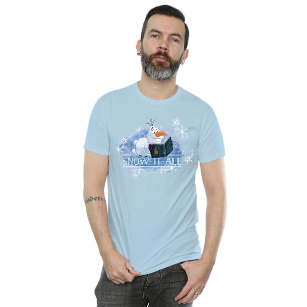 Disney Herr Frozen 2 Olaf Snow It All T-Shirt S Sky Blue Sky Blue S