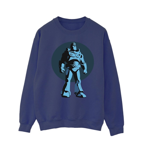 Disney Mens Lightyear Buzz Standing Circle Sweatshirt XL Marinblå B Navy Blue XL