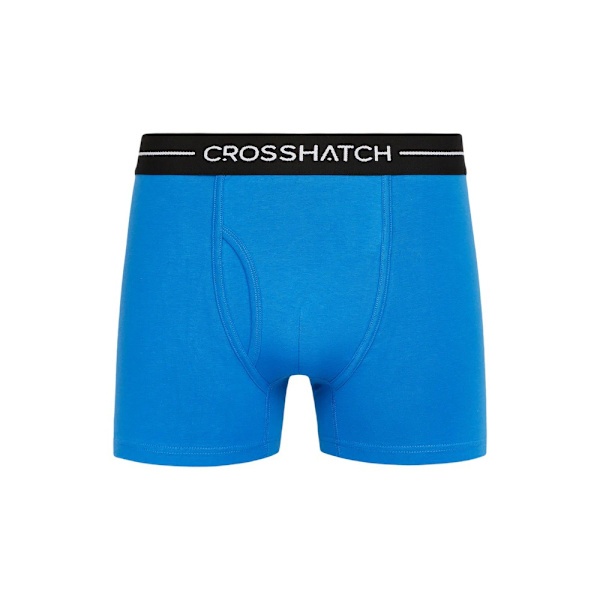 Crosshatch Mens Hexter Boxer Shorts (2-pack) M Blå Blue M