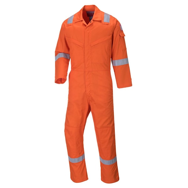 Portwest Unisex Adult Aberdeen Overalls 48R Orange Orange 48R