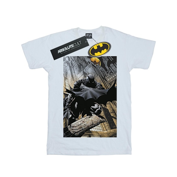 DC Comics herr Batman Night Gotham City T-shirt 5XL vit White 5XL
