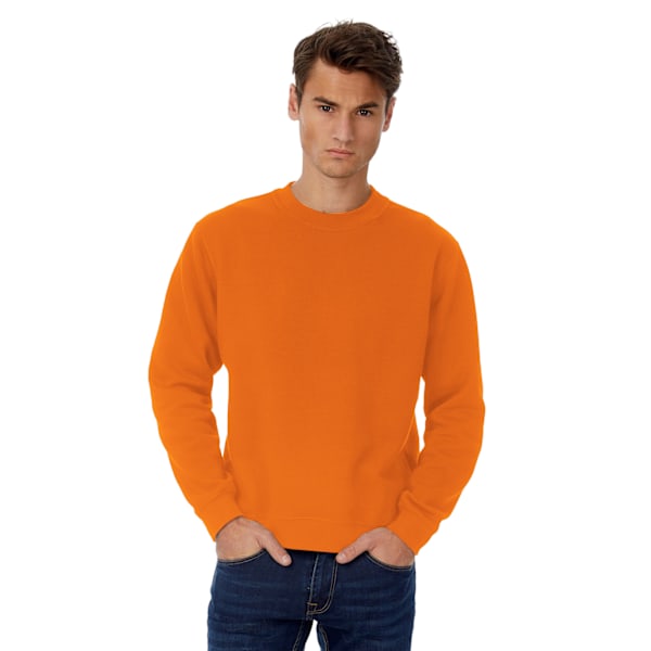 B&C Herr Set In Sweatshirt M Pure Orange Pure Orange M