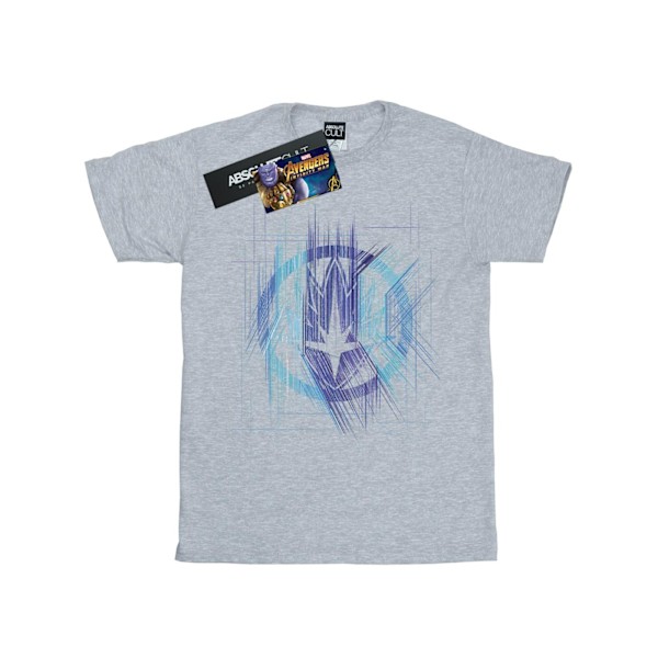 Marvel Mens Avengers Infinity War Guardian Lines T-Shirt S Spor Sports Grey S