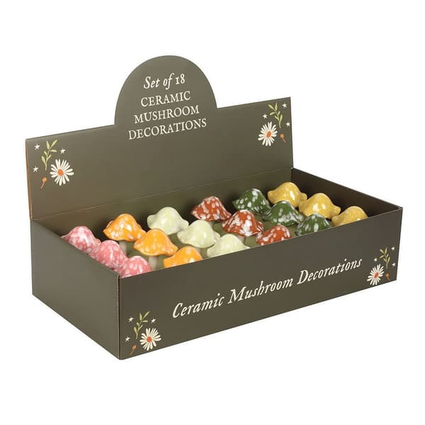 Something Different Svampdekoration (18-pack) En Storlek M Multicoloured One Size