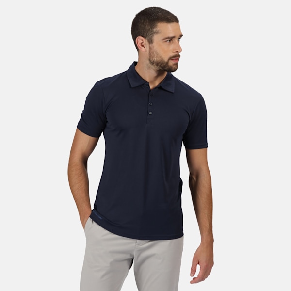 Regatta Professional Herr Återvunnen Pikétröja 4XL Marinblå Navy 4XL