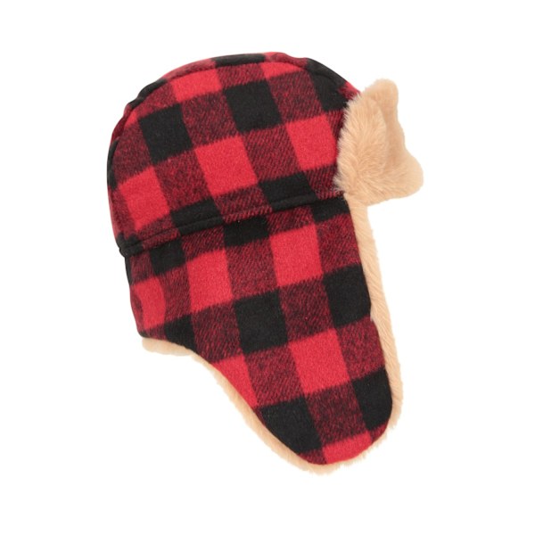 Mountain Warehouse Barnhatt för Barn/Ungdomar i Rutigt Mönster, Storlek One Size Red/Black One Size