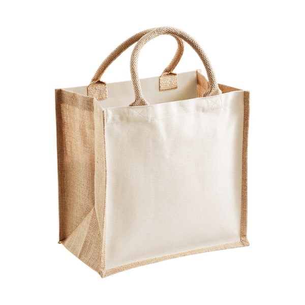 Westford Mill Jute Tote One Size Natural Natural One Size