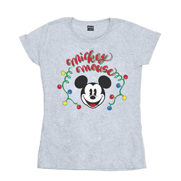 Disney Dam/Damer Mickey Mouse Julgransljus Bomull Sports Grey S