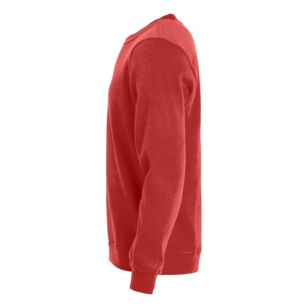 Clique Unisex Vuxen Basic Rund Hals Sweatshirt M Röd Red M