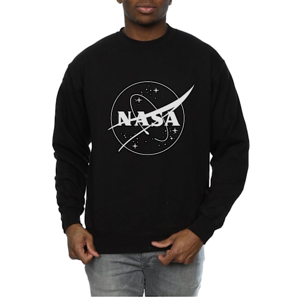 NASA Classic Insignia Logo Sweatshirt M Svart Black M