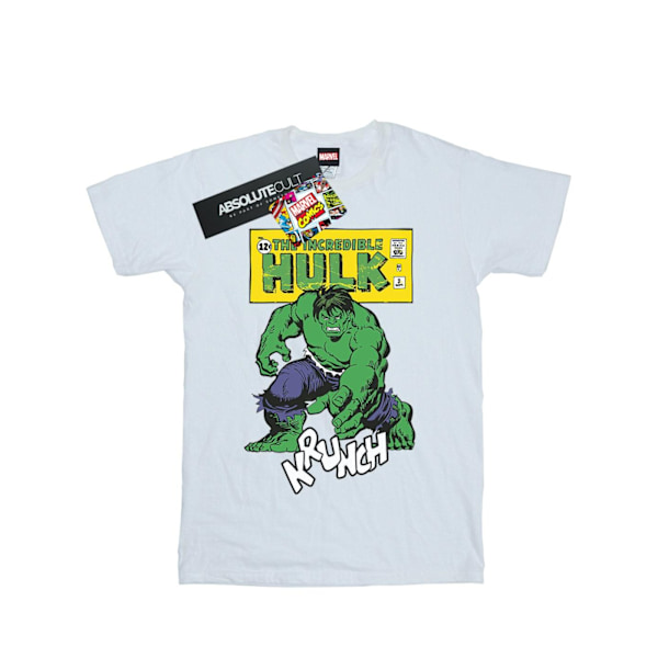 Hulk Krunch bomullströja för män S vit White S